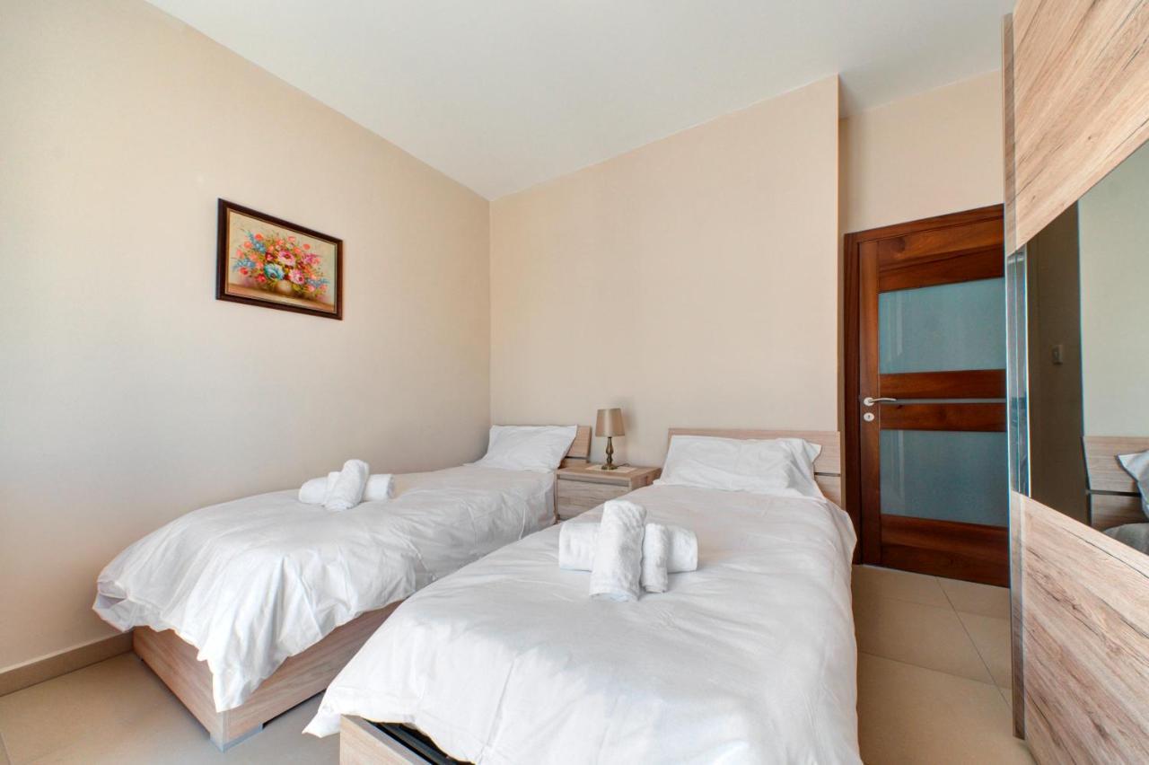 Modern Seaside 2 Bedroom Penthouse With Sea Views San Pawl il-Baħar Eksteriør billede